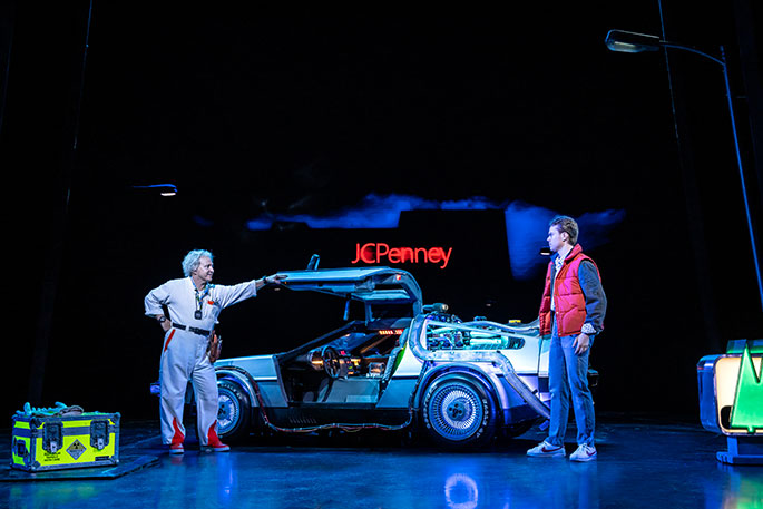 The winner of Best New Musical at the Olivier and WhatsOnStage Awards – Back to the Future The Musical – is welcoming audiences to Hill Valley for a Relaxed Performance on Sunday 10th March 2024, at 3pm at the Adelphi Theatre.