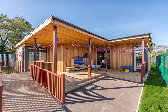 TG Escapes buildings designed with natural materials make excellent learning spaces for autistic students.