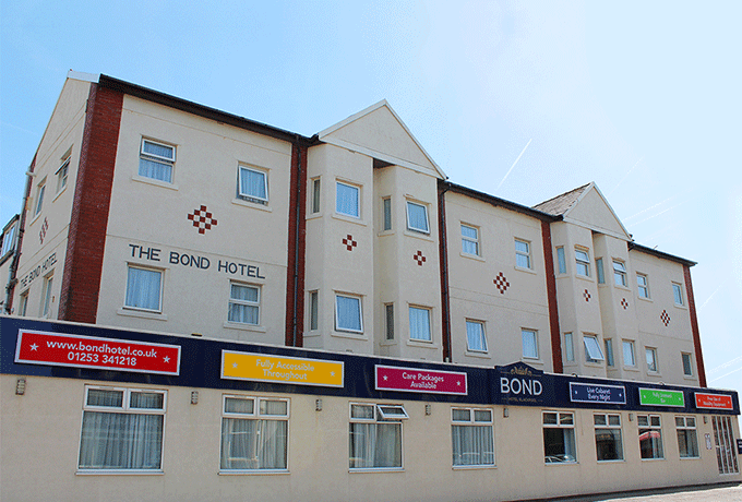 The Bond Hotel in Blackpool has undergone a transformation ahead of the 2018 summer season.