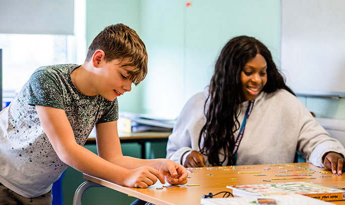 Gretton School students