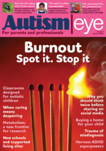 Autism Eye Magazine has once again been shortlisted for a prestigious journalism award, highlighting the quality of its editorial and its continuing success.