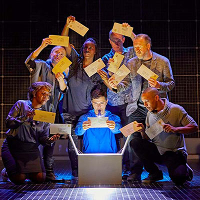 A Relaxed and Sensory Adapted performance of the National Theatre’s multi-award-winning production of The Curious Incident of the Dog in the Night-Time