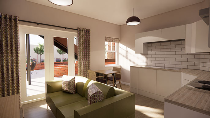 A new opportunity for independent living is coming to Stamford in March 2025