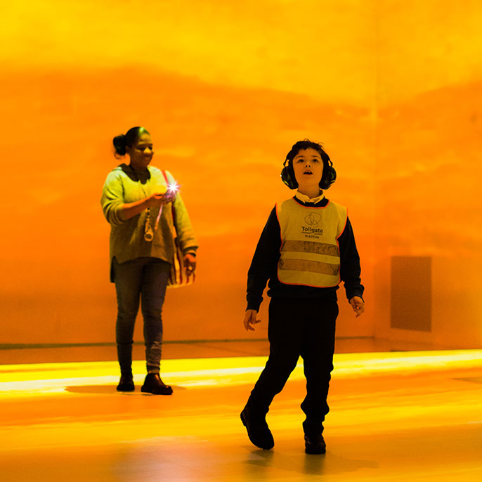 Frameless is an award-winning immersive, multisensory art experience that showcases some of the world’s best-known masterpieces, across four galleries, scored to music and animated using cutting-edge technology.