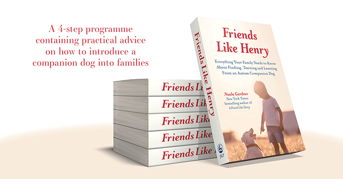 A new four-stage programme for anyone interested in introducing a dog into their home for the therapeutic and practical benefits that can be brought to a child with autism has been developed by New York Times bestselling author Nuala Gardner.