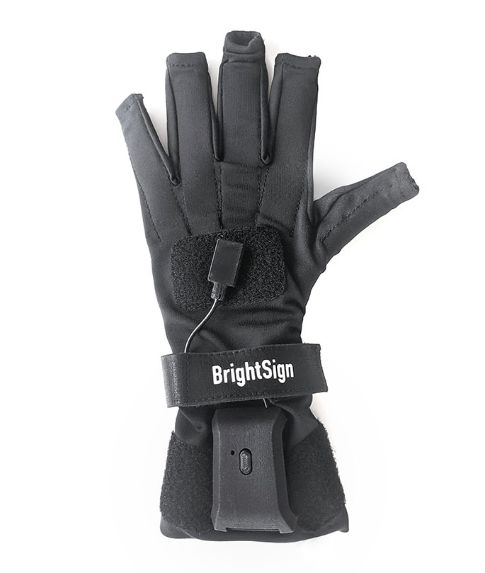 BrightSign glove