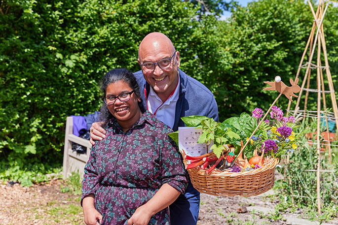 Television presenter Gregg Wallace MBE will stand with autistic children and young people as the new ambassador of Ambitious about Autism