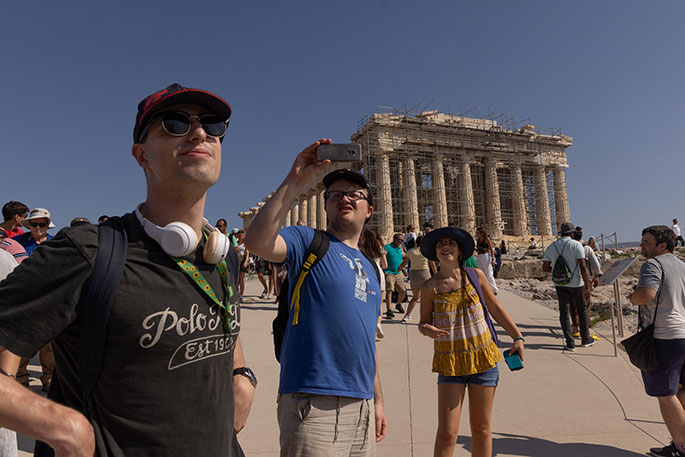 In early October 2023, Go Beyond supported a group to the Greek capital, Athens, for an Ancient Ruins themed holiday