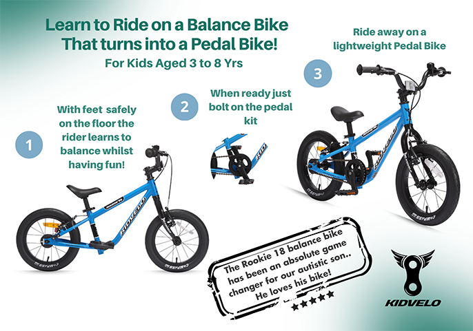 Kidvelo balance bikes