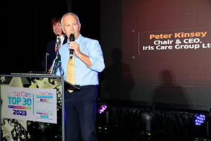 Peter Kinsey, Chair and CEO at Iris Care Group, which includes Beechwood College, has won this year’s prestigious Social Care Top 30 Award.