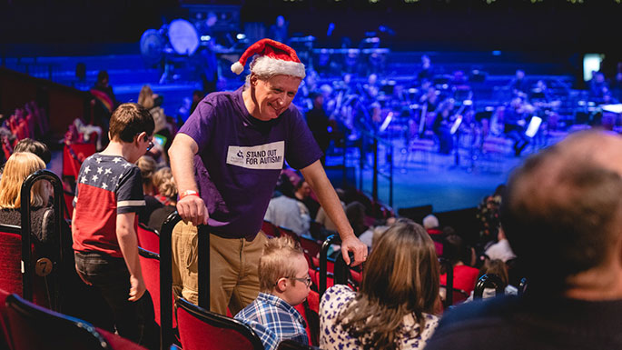 Royal Albert Hall relaxed carols