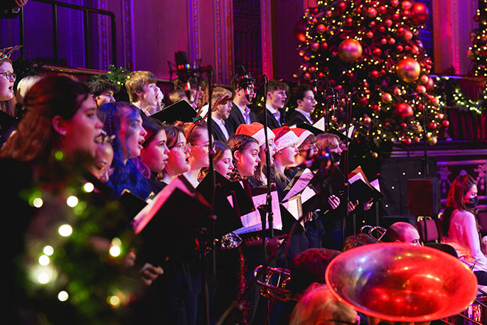 Nothing says Christmas like a family trip to the Royal Albert Hall!