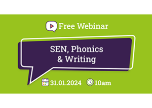 Amy McElhatton, Leading Phonics Consultant (a.k.a The Phonics Fairy) will deliver a free virtual session for parents and carers, outlining how to support your child with Special Education Needs with learning to write, using a phonics-based approach