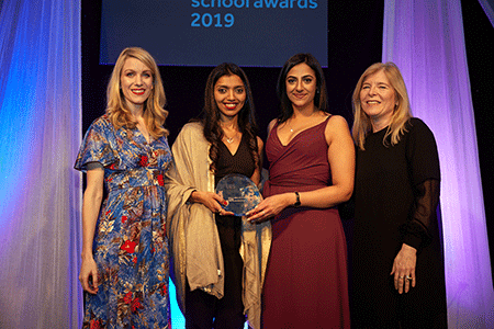 The Holmewood School, a 7-19 years autism specialist school near Finchley, London, has won two prestigious awards at the Tes Independent School Awards 2019.
