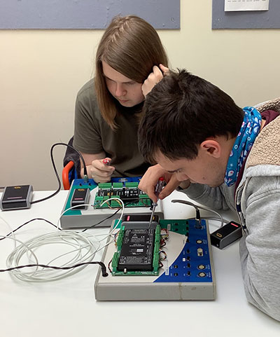 Students at Fairfield Farm College were able to enjoy a ‘hands on’ work experience session with a difference recently