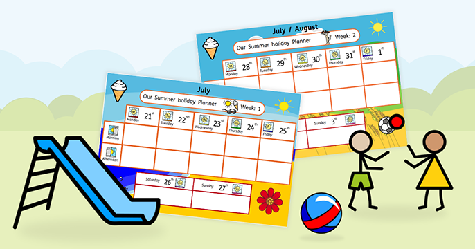 Widgit has released a collection of free, symbol-supported resources to help children feel more prepared and supported as they move into the summer holidays.