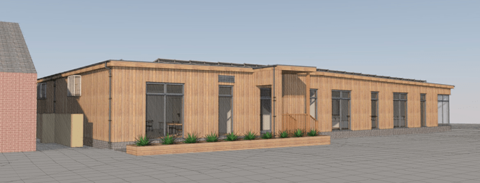 Specialist school commissions third eco-building from TG Escapes