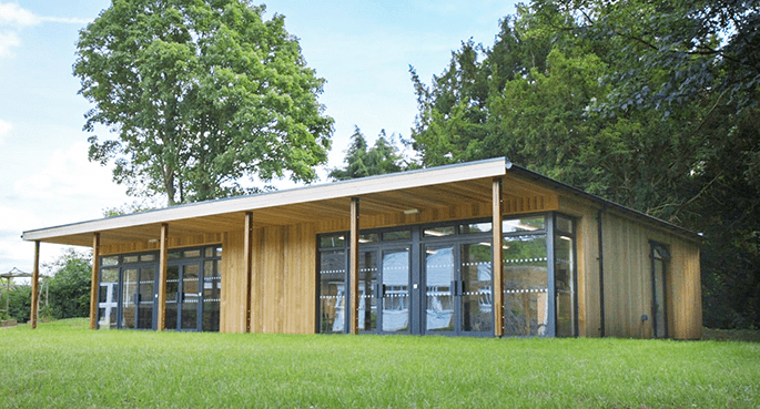 Specialist school commissions third eco-building from TG Escapes