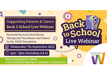 A live webinar with Arron Hutchinson, Therapeutic Practitioner and Trainer for the ADHD Foundation, as he offers advice and support to parents and carers of neurodiverse children and young people who are starting or returning to school to help make the transition as smooth as possible.