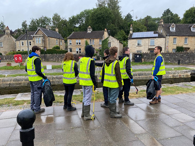 Students at Fairfield Farm College have been enjoying getting back to a variety of different work experience roles across Wiltshire after the summer break