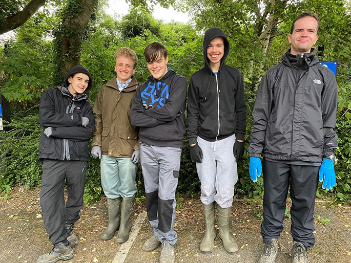 Students at Fairfield Farm College have been enjoying getting back to a variety of different work experience roles across Wiltshire after the summer break