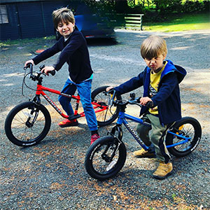 Learning to ride a bike allows children to gain confidence, enjoy the outdoors, feel independent and get exercise in a fun-filled way