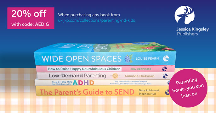 Jessica Kingsley neurodivergent parenting books