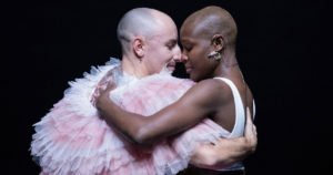 Dance theatre company Lost Dog reimagines the Greek myth of Medea at the Linbury Theatre at the Royal Ballet and Opera in London.
